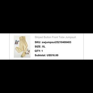 Shein jumpsuit